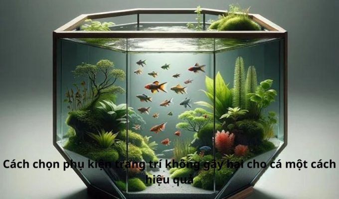 Cách chọn phụ kiện trang trí không gây hại cho cá một cách hiệu quả